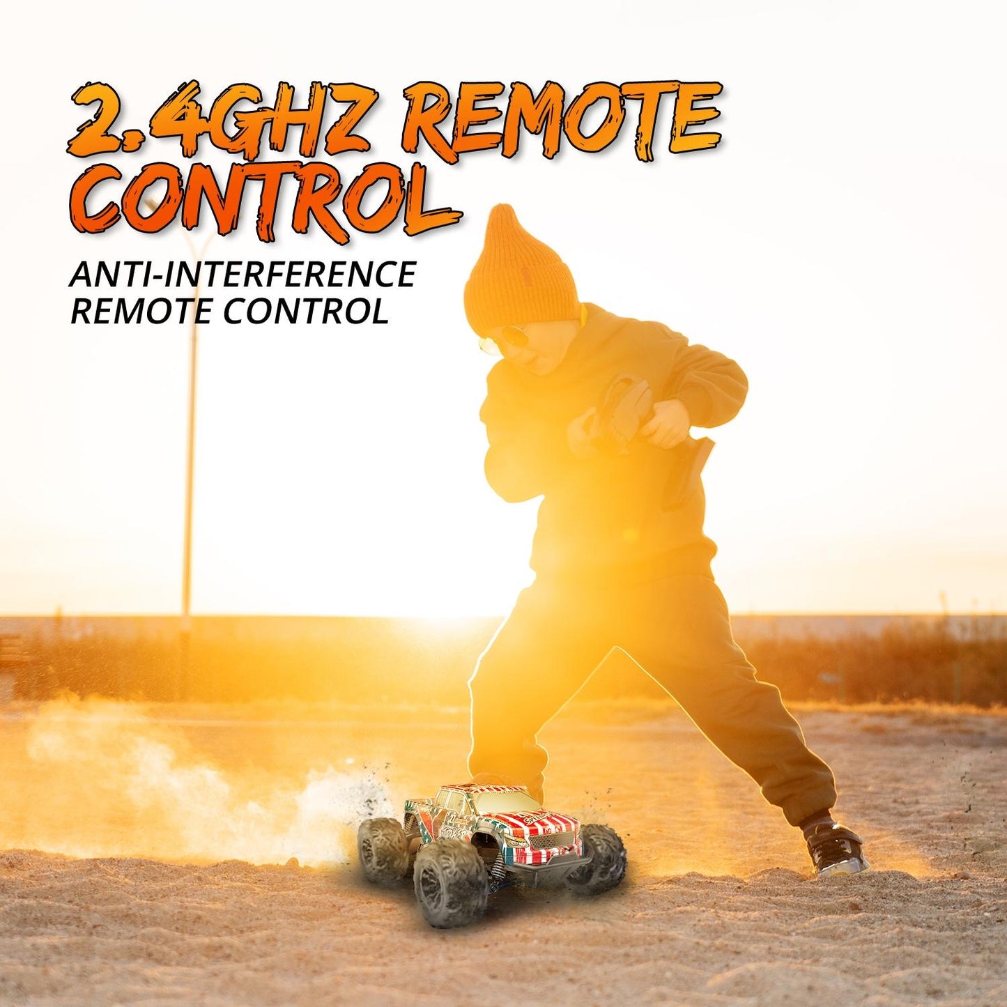 1 20 Full Scale 2.4g Rc Off-road Vehicle - Off-road Ready - Green