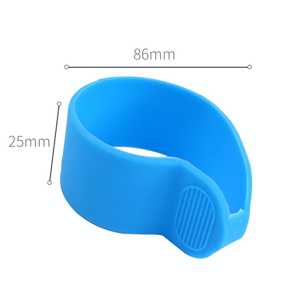Silicone Finger Dial Cover for Xiaomi M365 / 1s / Pro & Ninebot Max G30 - Blue Handlebar
