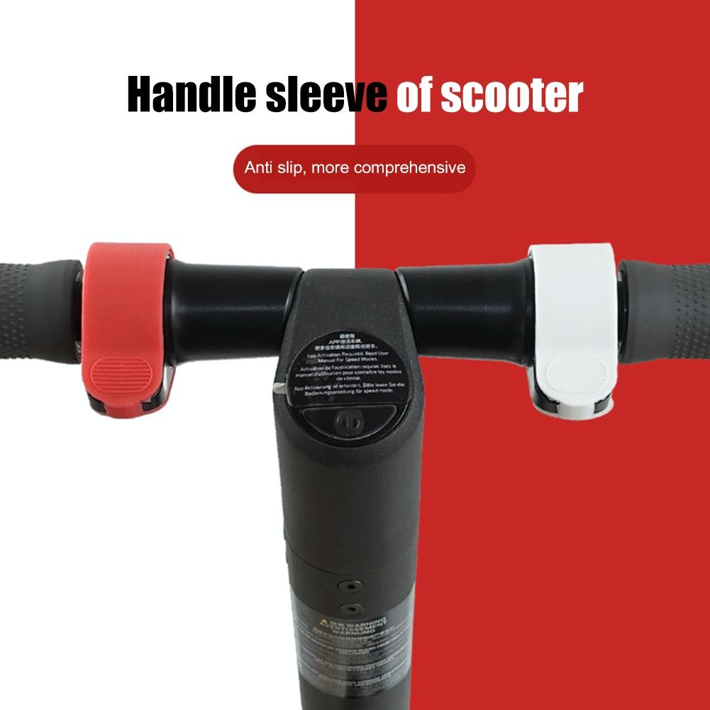 Silicone Finger Dial Cover for Xiaomi M365 / 1s / Pro & Ninebot Max G30 - Blue Handlebar