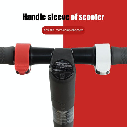 Silicone Finger Dial Cover for Xiaomi M365 / 1s / Pro & Ninebot Max G30 - Blue Handlebar