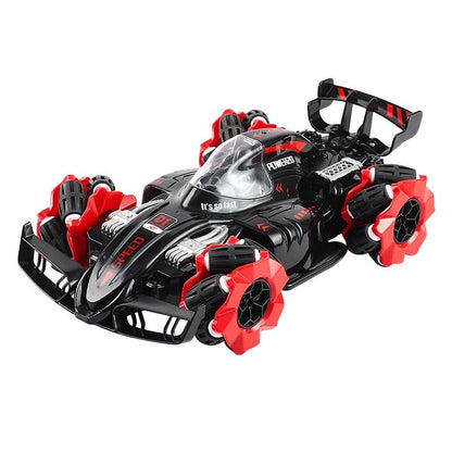 4wd Horizontal Spray Rc Car - 2.4g Remote Control - F1 Blue
