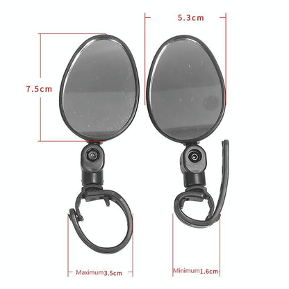 Xiaomi Scooter Rear View Mirror Set - 2 Pieces - Round