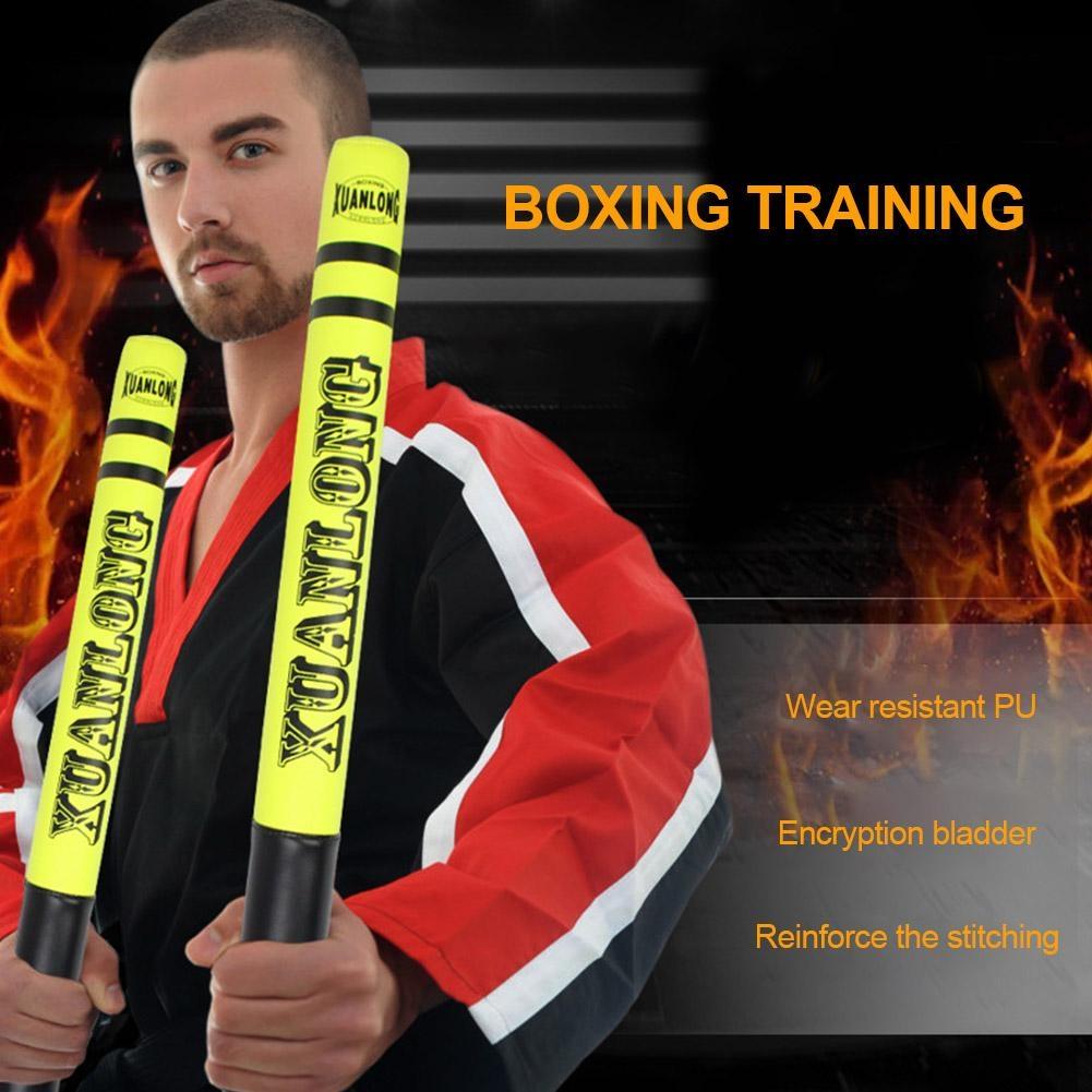 57Cm Sanda Stick For Speed Training And Fighting - Bright Orange - Brightening Orange