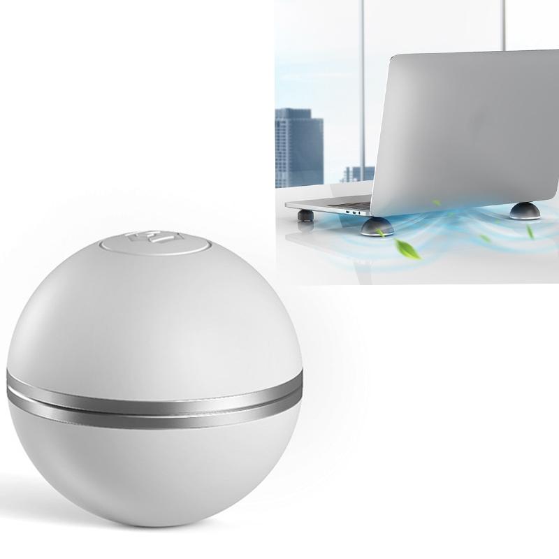 Portable Aluminum Bracket Foot Pad for Macbook - Suohuang - White