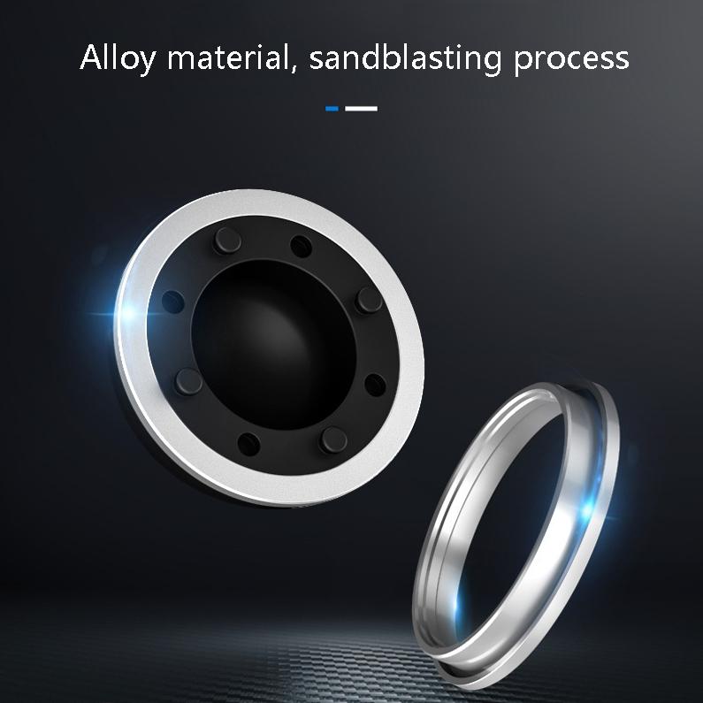 Portable Aluminum Bracket Foot Pad for Macbook - Suohuang - White