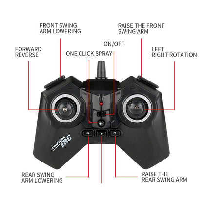 Intelligent 8-wheel Stunt Vehicle with Remote Control - Orange