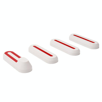Xiaomi Mijia 1s / Pro Electric Scooter Wheel Cover Set with Reflective Strips - Black
