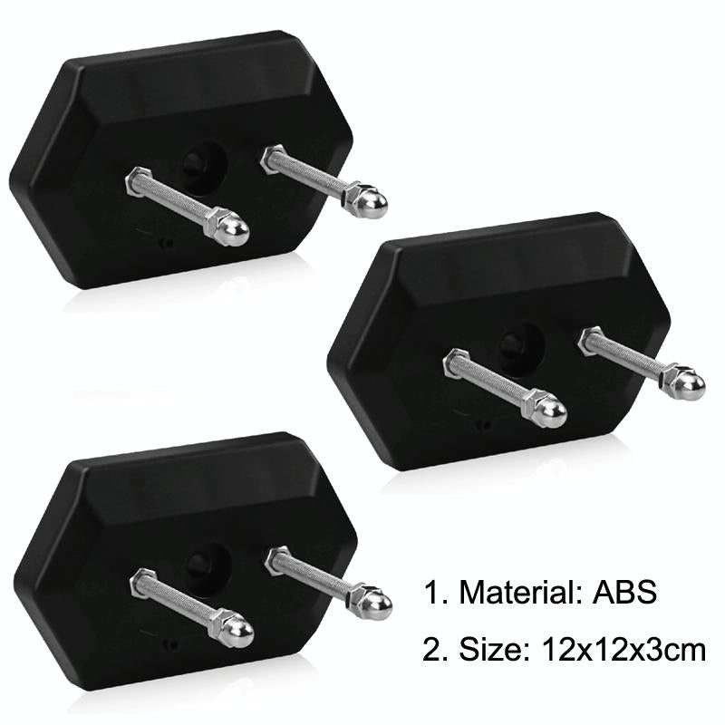 Skateboard Deck Display & Storage Stand - Wall Mount Black