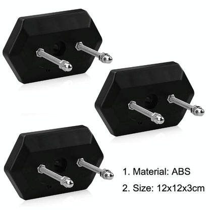 Skateboard Deck Display & Storage Stand - Wall Mount Black