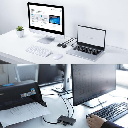 4-Port Usb3.0 Printer Sharing Hub