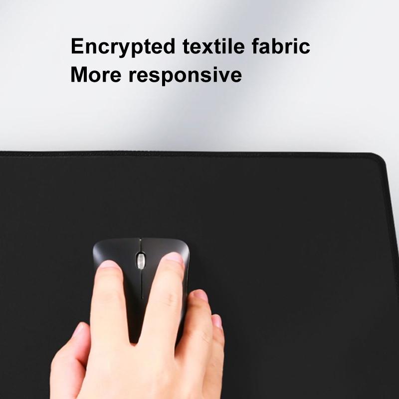 Anti Slip Washable Mouse Pad 25 X 30Cm Black - 25X30Cm