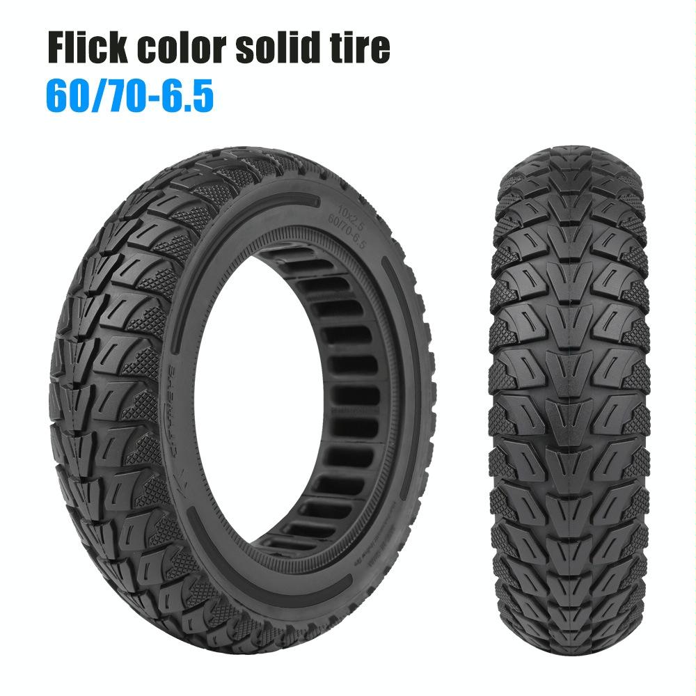 Ninebot Max G30 Electric Scooter - 10x2.5 Solid Tire in Flick Colour - Tricolor