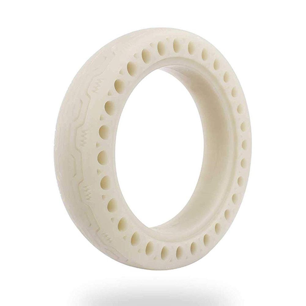 8.5 Inch Shock-absorbing Honeycomb Solid Tire for Xiaomi Mijia M365 - Fluorescent Pattern - Fluorescent Green