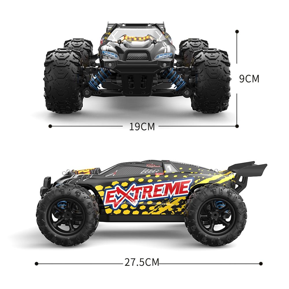 High Speed 4wd Rc Car - 1 18 Scale - Yellow