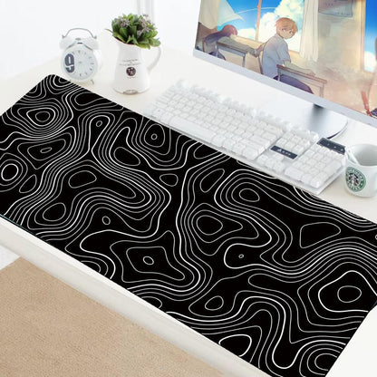 Abstract Gaming Mouse Pad 300 X 600 X 2Mm - Abstract Fluid 25 - 300X800X2Mm