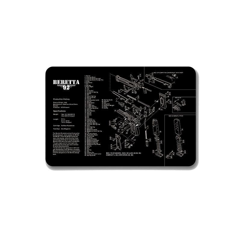 2 Pack Non Slip Office Gaming Mouse Pad 5Mm - Sps-1911