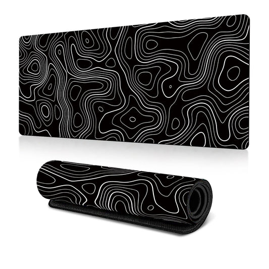Abstract Gaming Mouse Pad 300 X 600 X 2Mm - Abstract Fluid 25 - 400X900X2Mm
