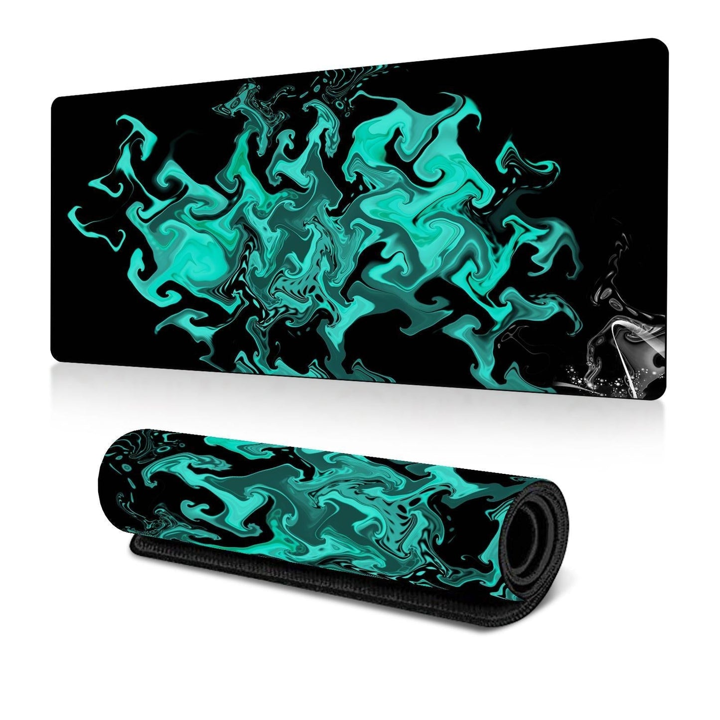 Abstract Gaming Mouse Pad 300 X 600 X 2Mm - Abstract Fluid 25 - 400X900X2Mm