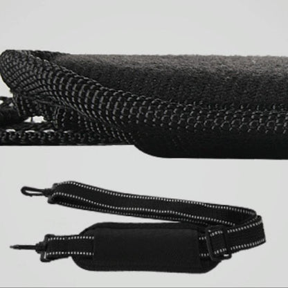 Lightweight Golf Shoulder Bag - Nylon Material - Black Pink