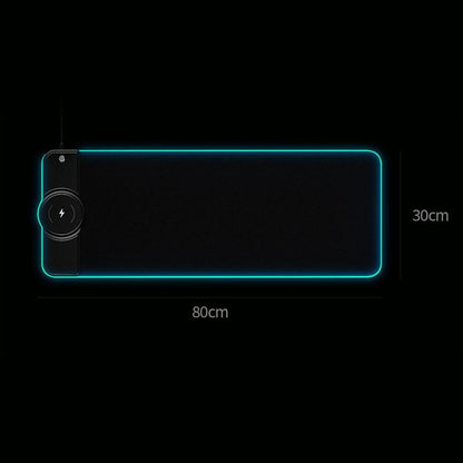 Wireless Charging Rgb Mouse Pad - Colourful
