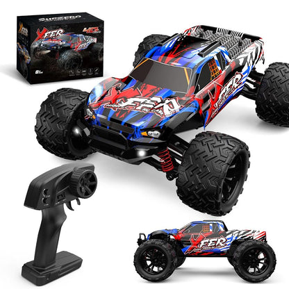 High Speed 1 16 Rc 4wd Car - Full Scale - Orange