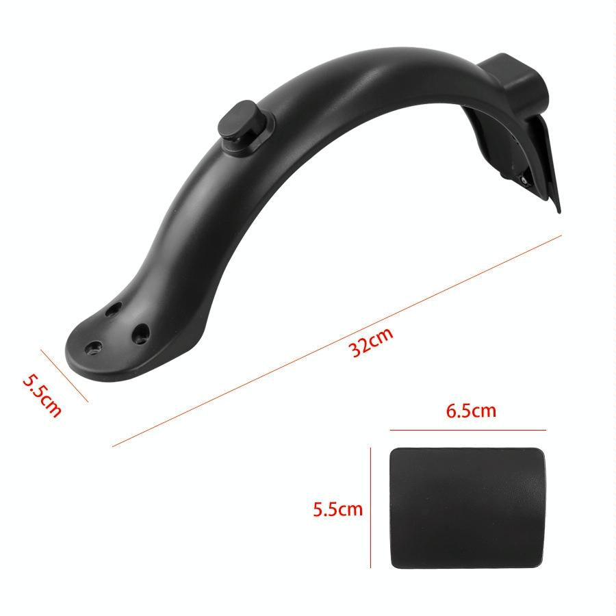 Xiaomi M365 Pro 2 Electric Scooter Rear Fender Bracket with Tail Light and Tool Set - Red Suit