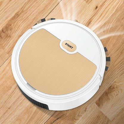 3-in-1 Intelligent Usb Home Sweeping Machine - Fast Charging - White