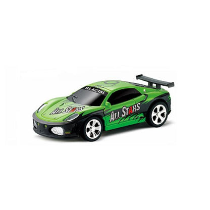Mini Rc Car with Remote Control - Coke can Design - Black