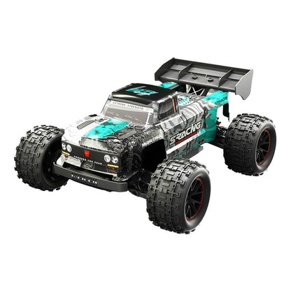 Off-road Remote Control Car - Electric 4wd Alloy Bigfoot - Green