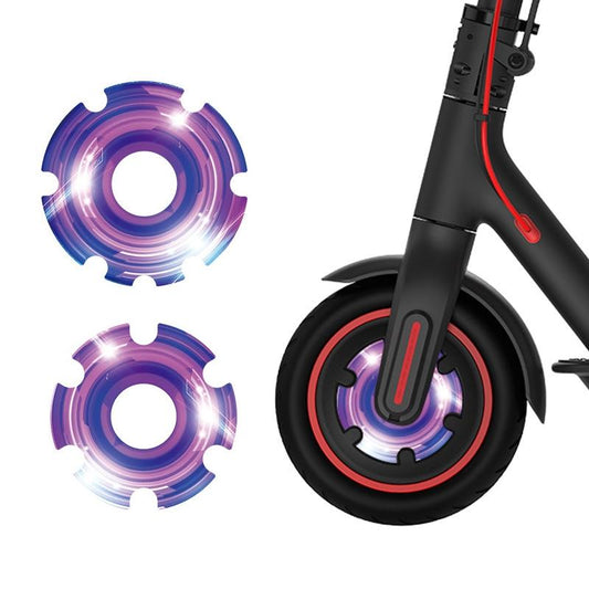 Waterproof Sticker for Xiaomi M365 Scooter Motor - 1 Pair - Colorful 2