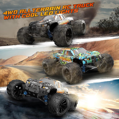 High Speed 4wd Rc Car - 1 14 Scale - Graffiti Blue