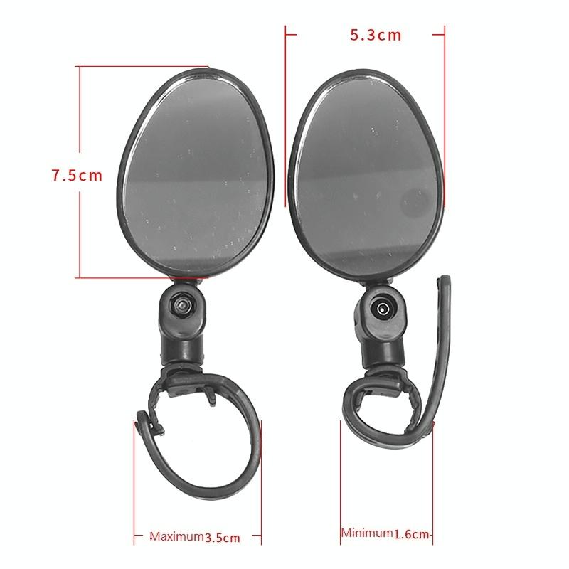Xiaomi Scooter Rear View Mirror Set - 2 Pieces - Oval