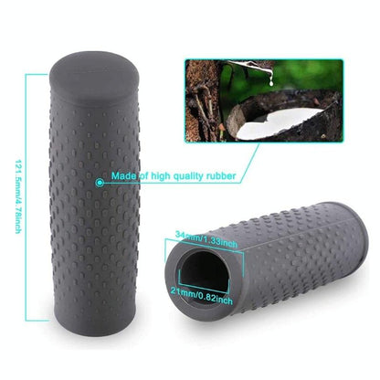 Rubber Handlebar Covers for Xiaomi Mijia M365 / M365 Pro - 2 Pairs - Gray
