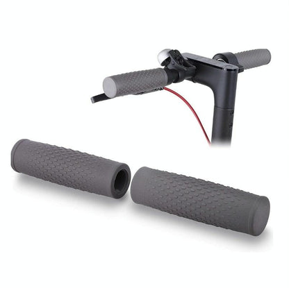 Rubber Handlebar Covers for Xiaomi Mijia M365 / M365 Pro - 2 Pairs - Gray
