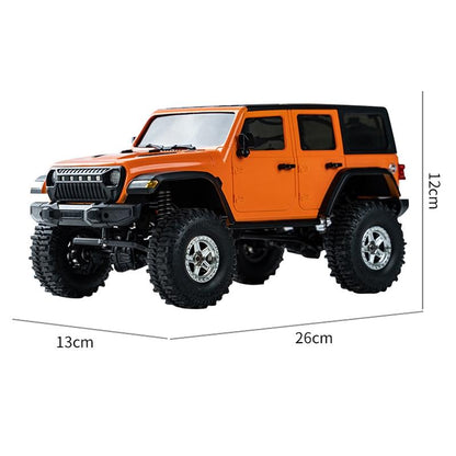 Off-road Climbing Rc Vehicle with 4wd Drive - Orange