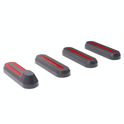 Xiaomi Mijia 1s / Pro Electric Scooter Wheel Cover Set with Reflective Strips - White