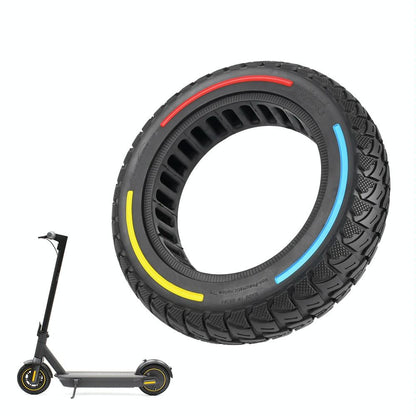 Ninebot Max G30 Electric Scooter - 10x2.5 Solid Tire in Flick Colour - Red