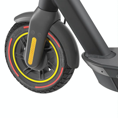 Ninebot Max G30 Electric Scooter - 10x2.5 Solid Tire in Flick Colour - Red