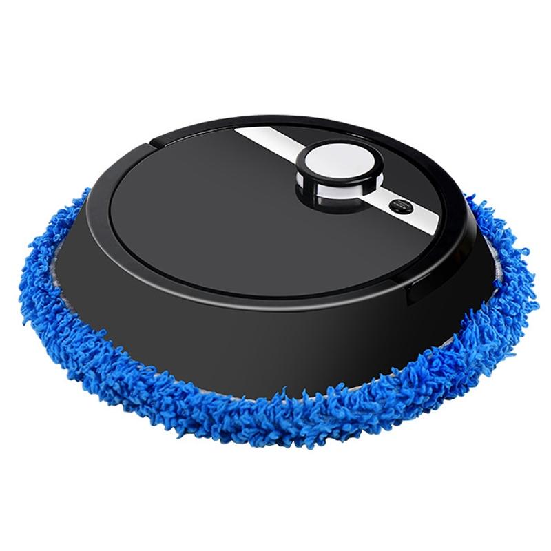 Smart All-in-one Robotic Sweeper and Mop - Black
