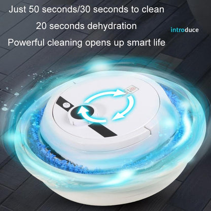 Smart All-in-one Robotic Sweeper and Mop - Black