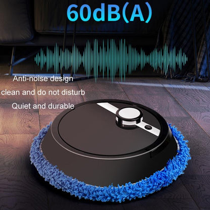 Smart All-in-one Robotic Sweeper and Mop - Black