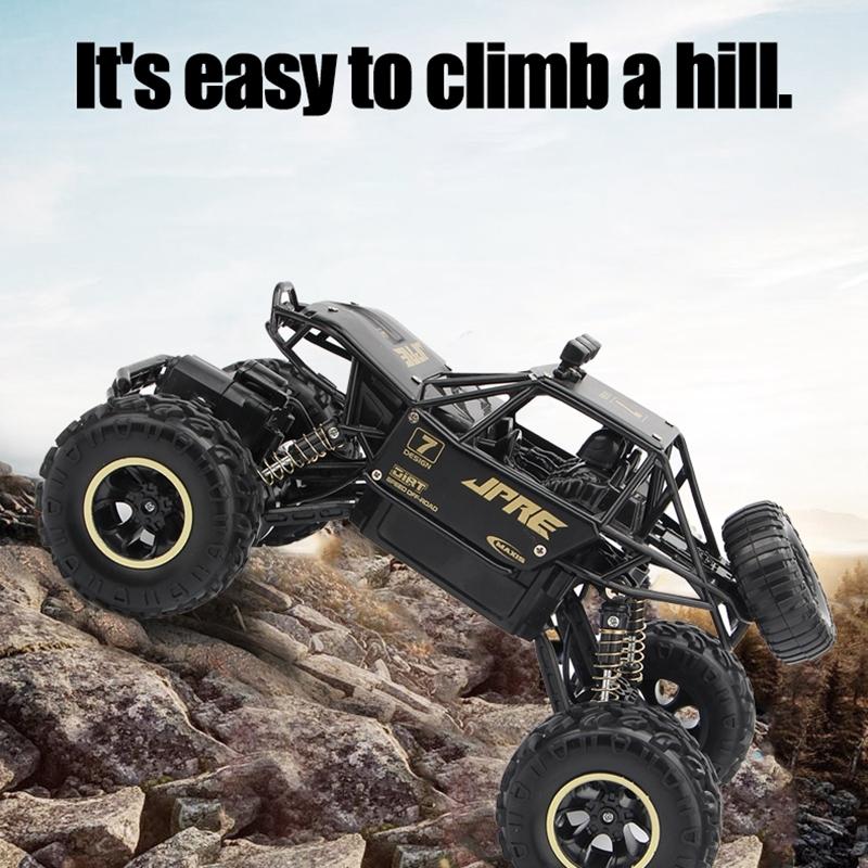 Off-road Climbing Car with 2.4ghz Remote Control and Double Motors - Silver