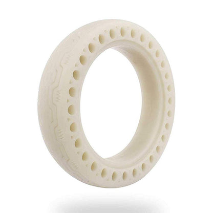 8.5 Inch Shock-absorbing Honeycomb Solid Tire for Xiaomi Mijia M365 - Fluorescent Pattern - Fluorescent Blue