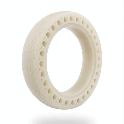 8.5 Inch Shock-absorbing Honeycomb Solid Tire for Xiaomi Mijia M365 - Fluorescent Pattern - Fluorescent Blue