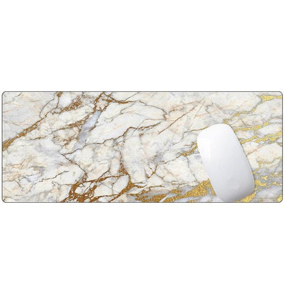Sturdy Marbled Rubber Mouse Pad - Yellow Marble