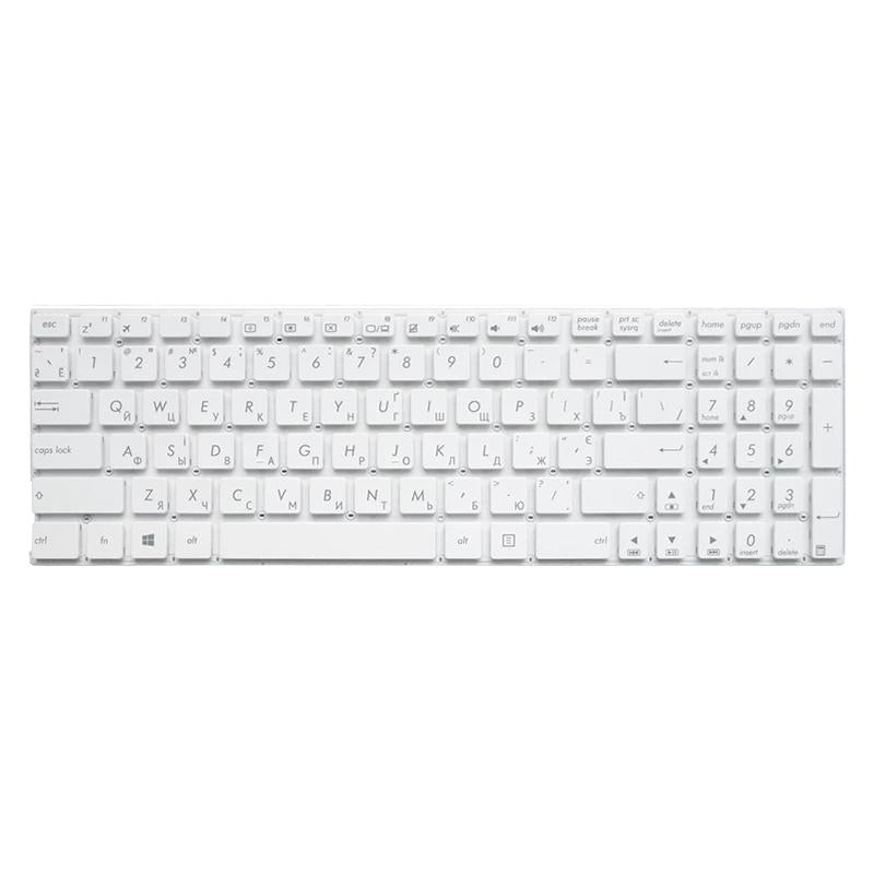 Russian Keyboard for Asus X556 Series - Black - Black