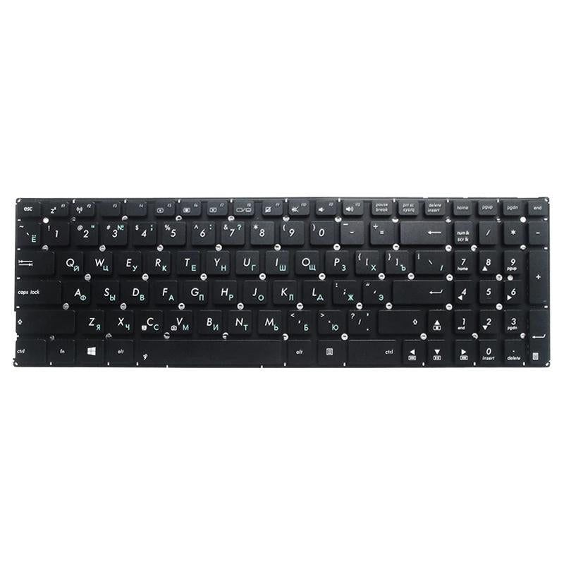 Russian Keyboard for Asus X556 Series - Black - Black
