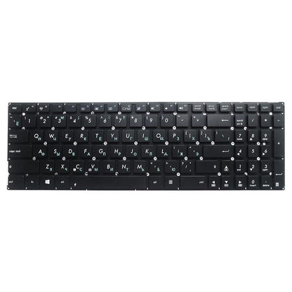 Russian Keyboard for Asus X556 Series - Black - Black