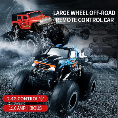 Amphibious Rc Car - Type b Ab Model - Blue