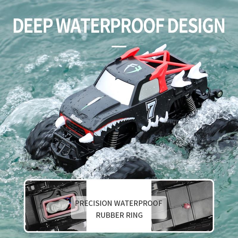 Amphibious Rc Car - Type b Ab Model - Blue